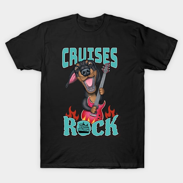 Cruises Rock T-Shirt by Danny Gordon Art